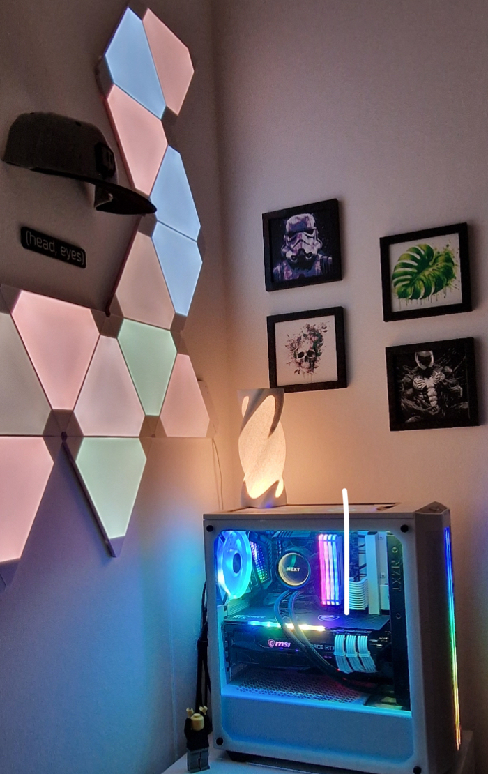 Modern Twist Spiral LED Masa Lambası - Dokulu Sıcak Işık