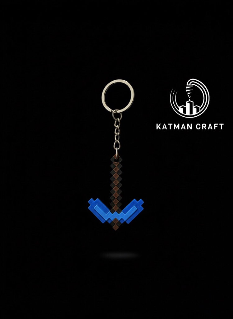Minecraft Pickaxe Anahtarlık