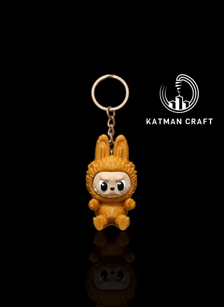 Gold Labubu Anahtarlık 