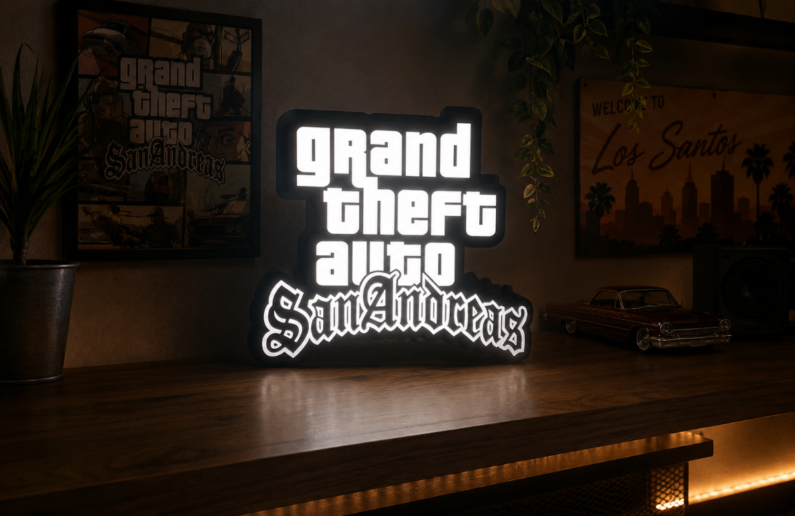 Gta San Andreas Işıklı Tablo