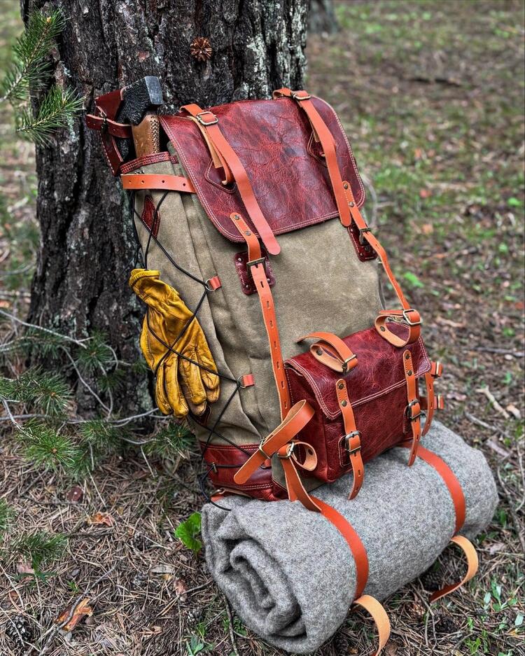 BUSHCRAFT KAMP ÇANTASI (açıklamayı okuyunuz)