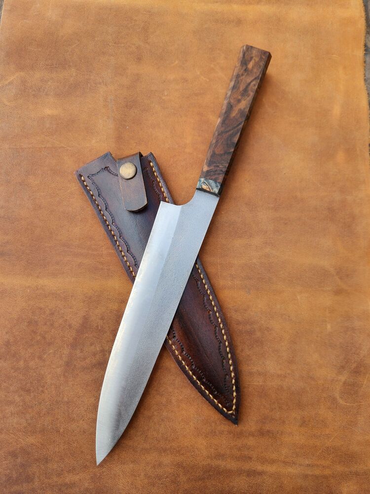 N690 Çelik Ceviz Kabza Şef Bıöağı
