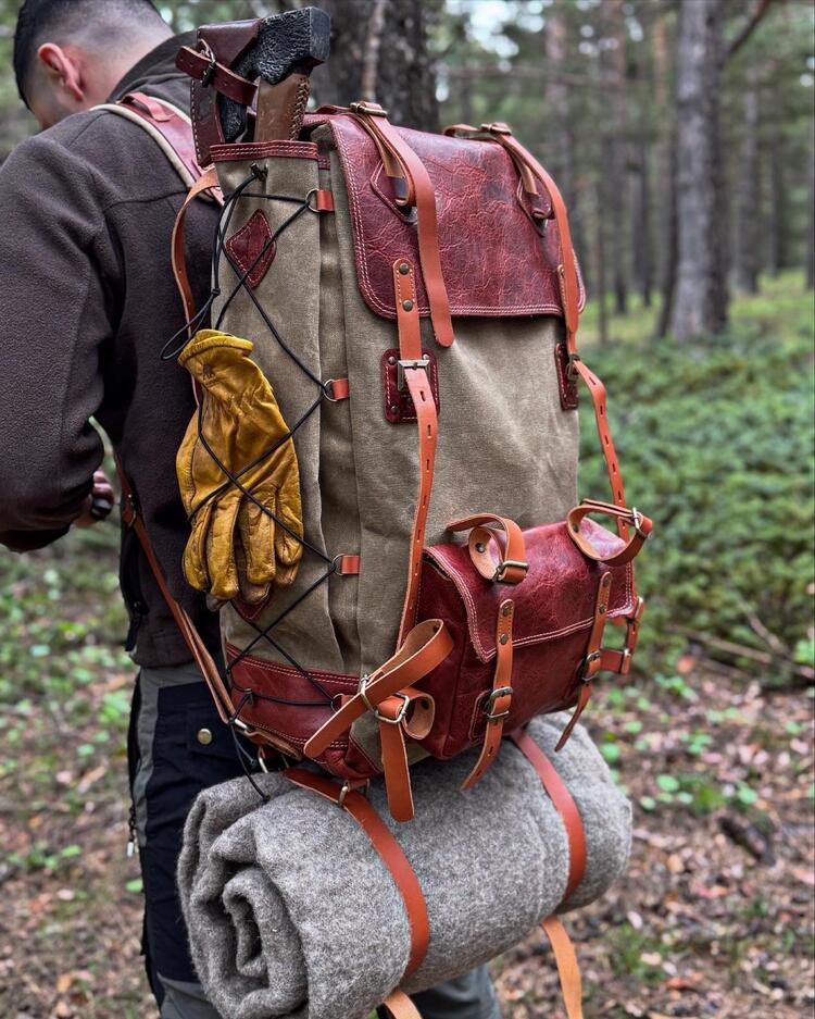 BUSHCRAFT KAMP ÇANTASI (açıklamayı okuyunuz)