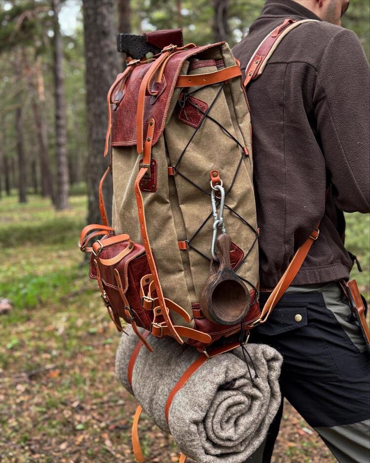BUSHCRAFT KAMP ÇANTASI (açıklamayı okuyunuz)