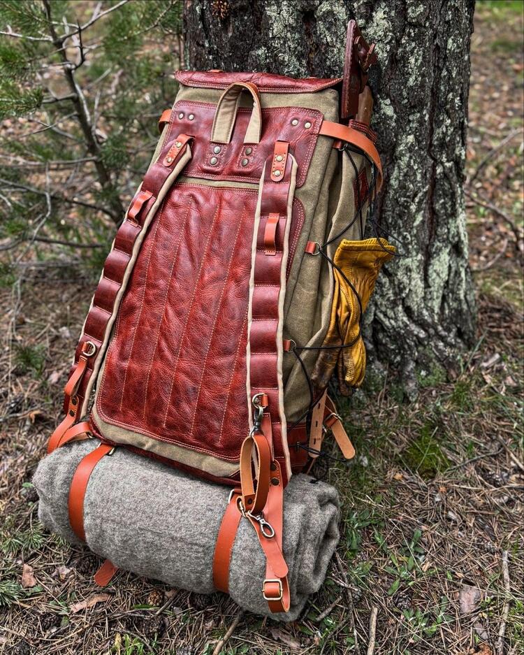 BUSHCRAFT KAMP ÇANTASI (açıklamayı okuyunuz)