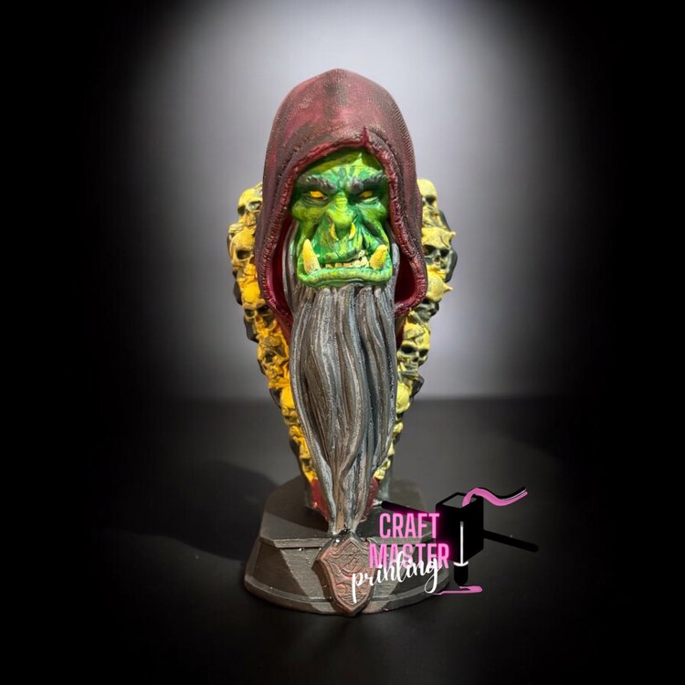 Gul’dan Büstü - World of Warcraft