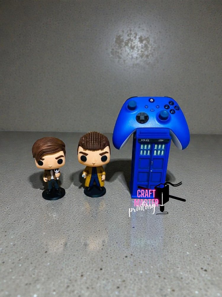 Dr Who Xbox kontrolcu stand set 
