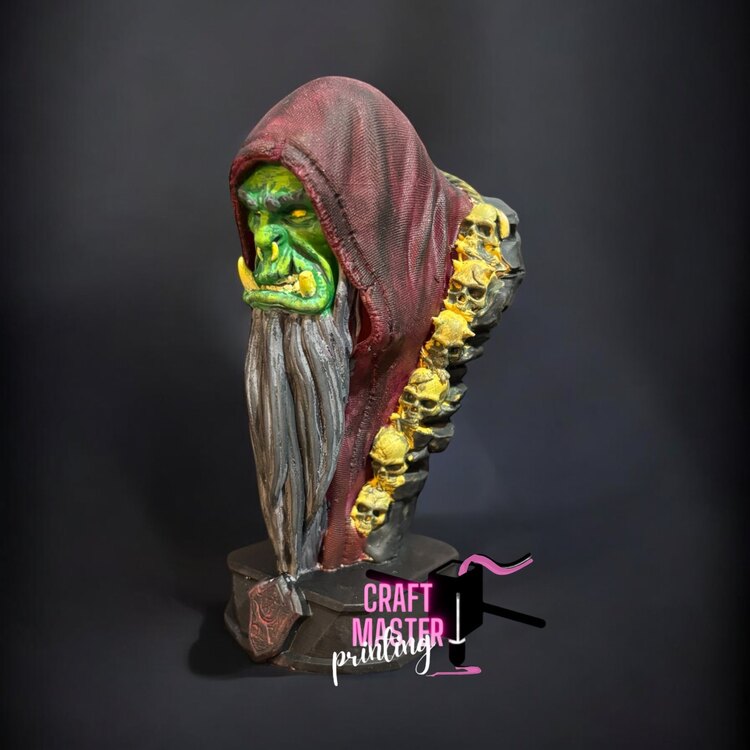Gul’dan Büstü - World of Warcraft