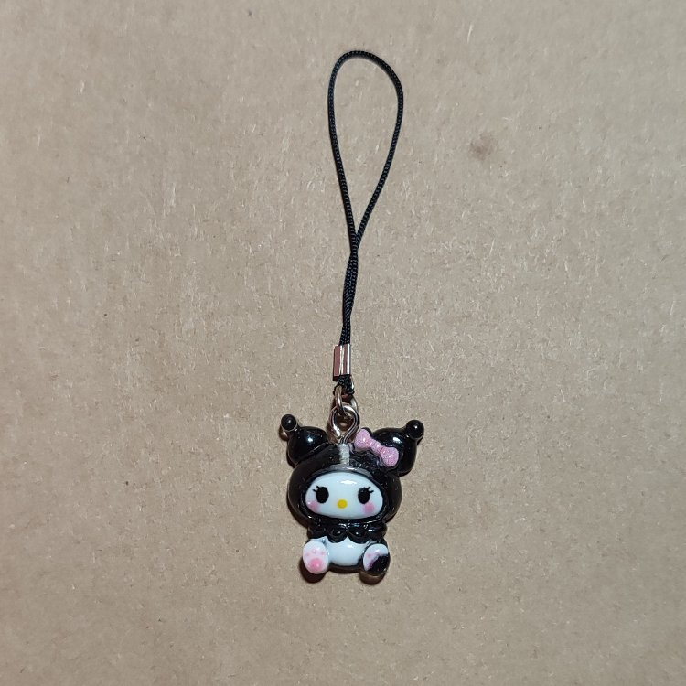 siyah kuromi charm
