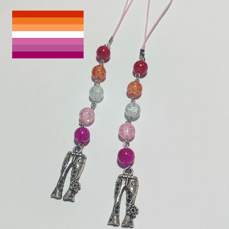 Queer Telefon Charm Lezbiyen