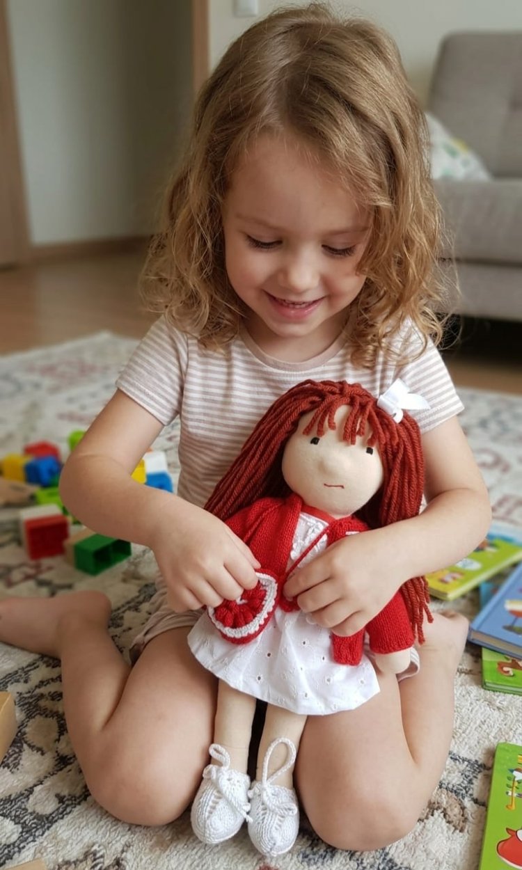 El Yapımı Bez Bebek 2