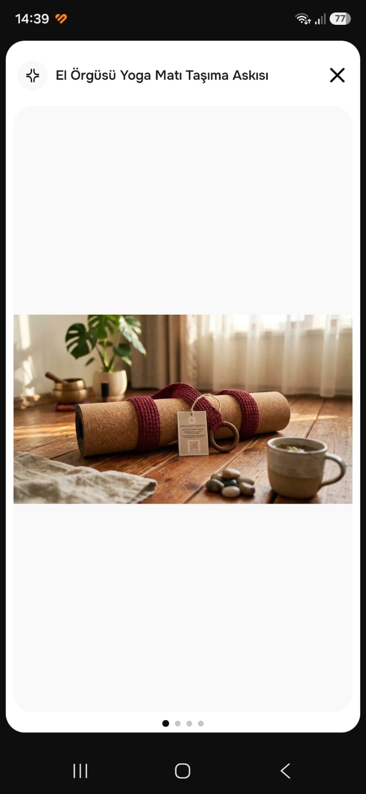 Yoga mat taşıyıcı Koyu Yeşil