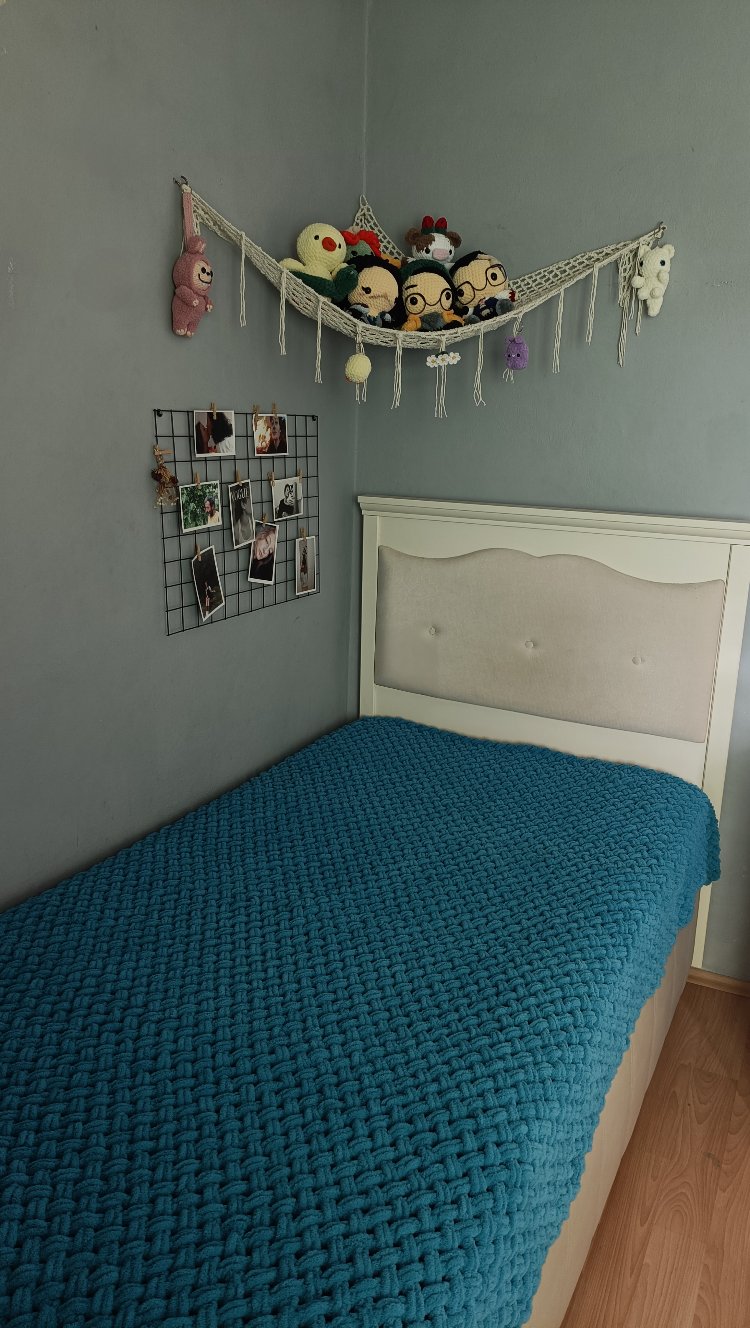 Hasır Model Tek kişilik battaniye 