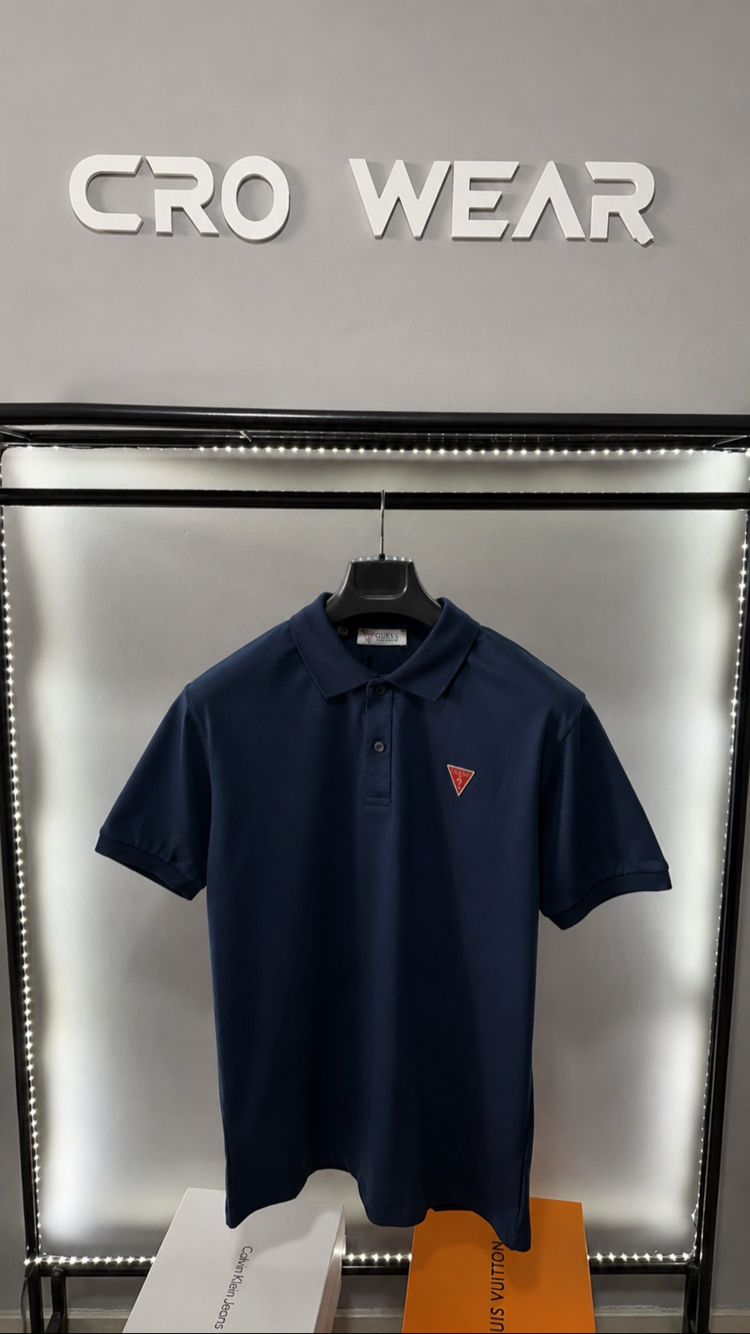 Guess Lacivert Polo Yaka