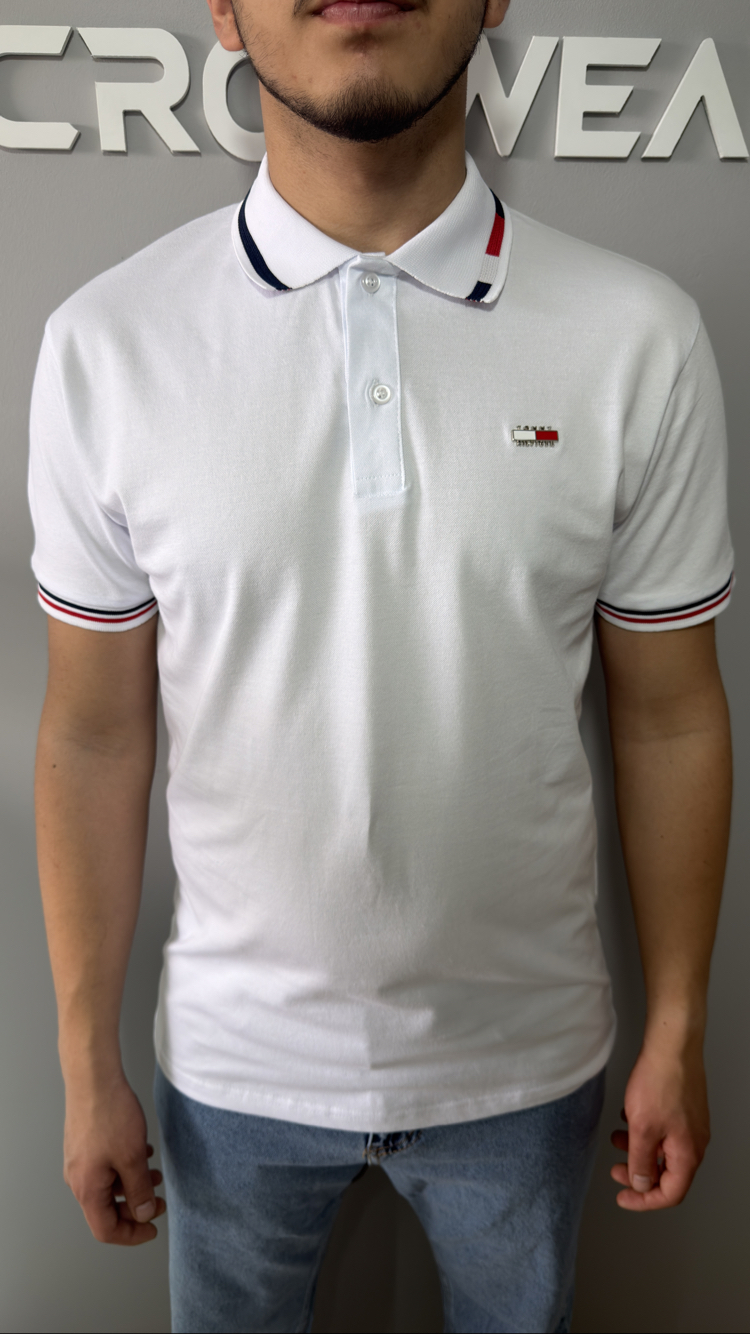 Tommy Hılfıger Beyaz Polo Yaka