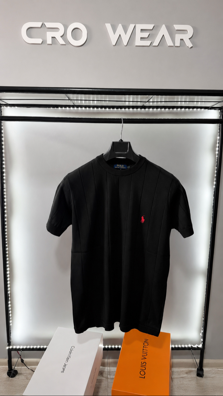 Polo Siyah Triko