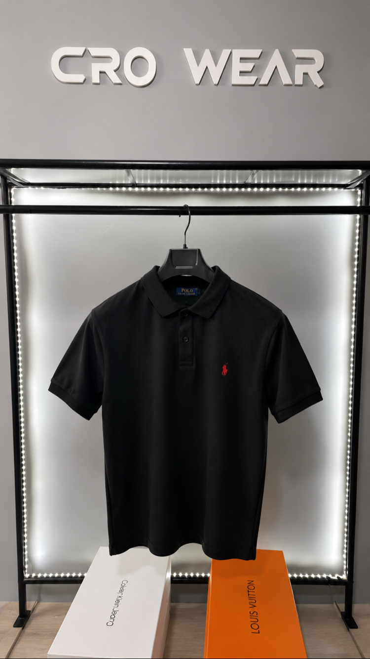 Polo Siyah Polo Yaka
