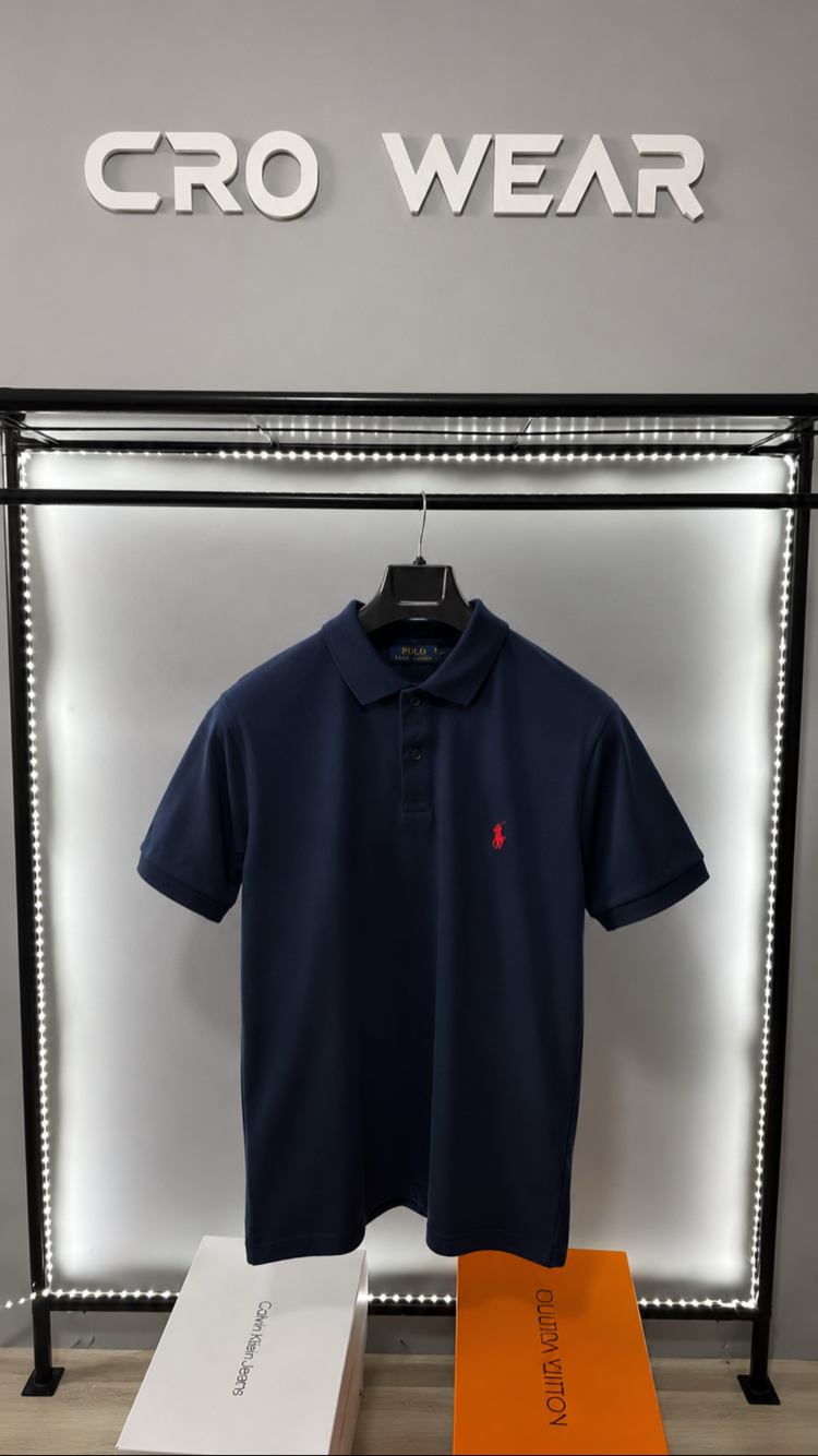 Polo Lacivert Polo Yaka