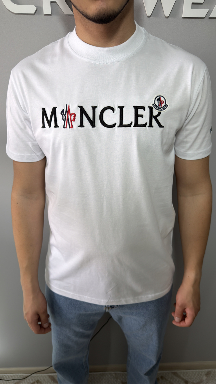 Moncler Beyaz Tişört