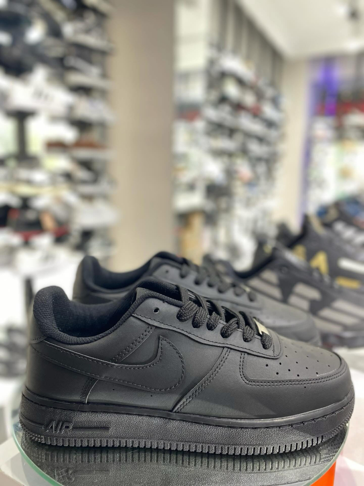 Nike Air Force 1 '07 – Full Siyah Sneakers
