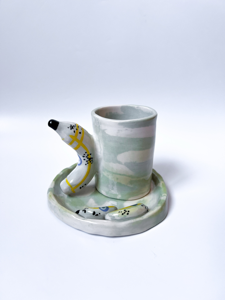 Marble Banana Set