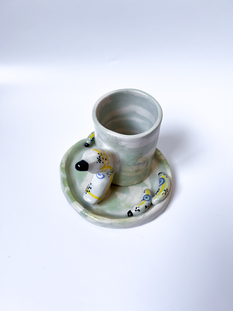 Marble Banana Set