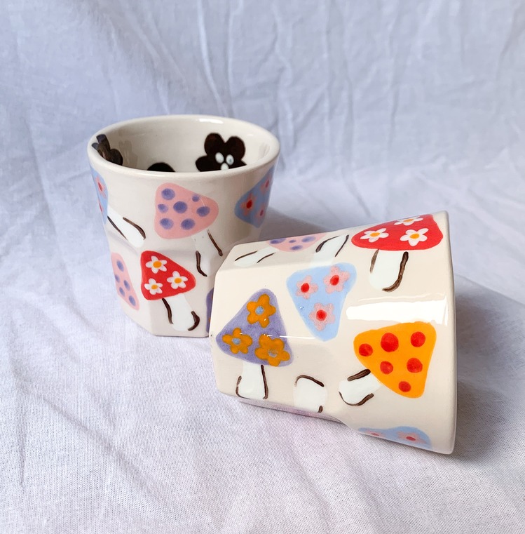 Mushrooms Mug Set