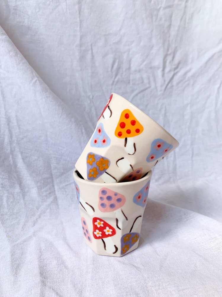 Mushrooms Mug Set