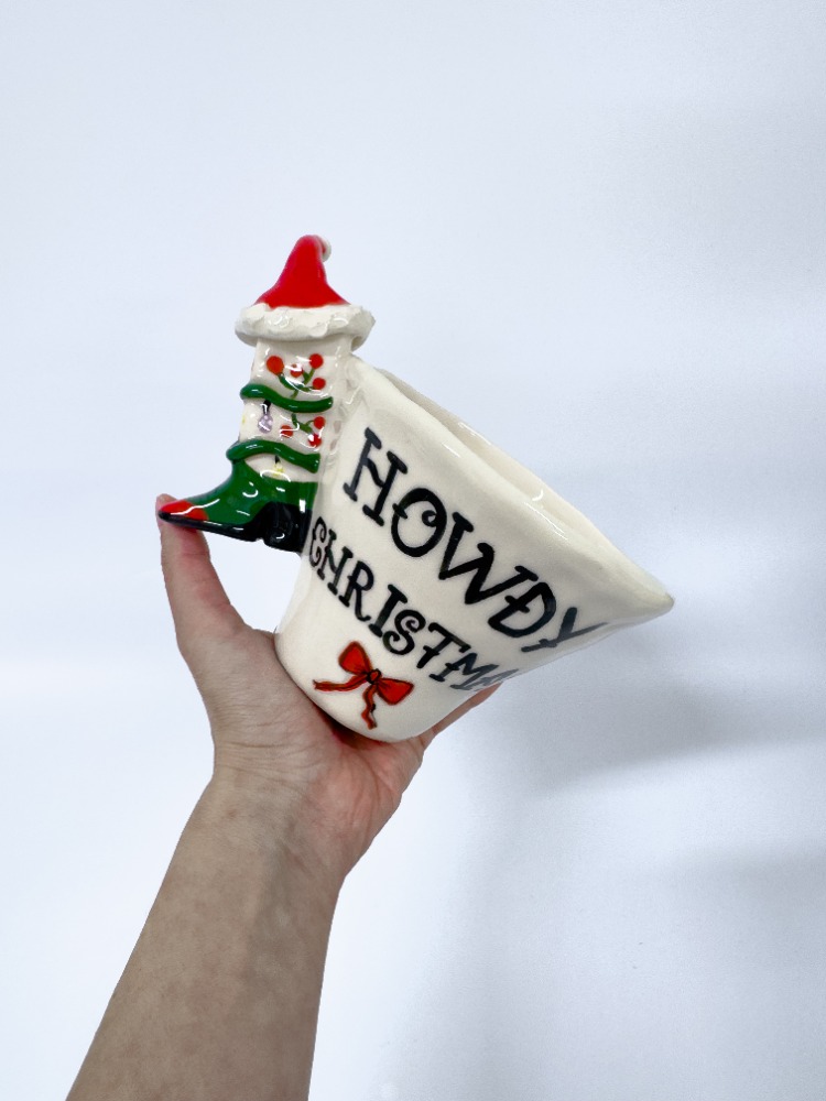 Howdy Christmas Mug