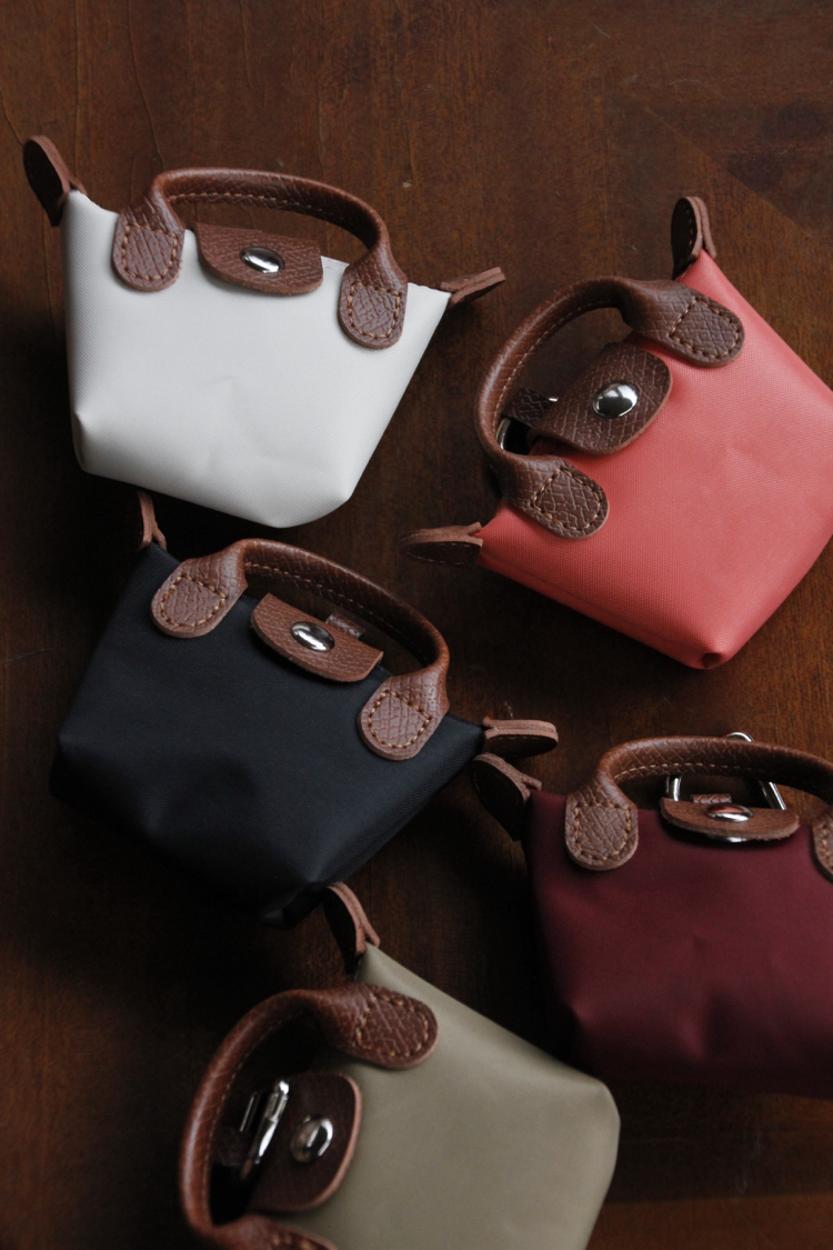 petit bag charm - burnt orange