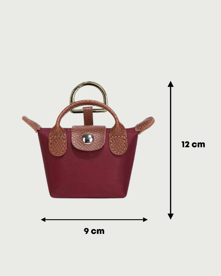 petit bag charm - bordo