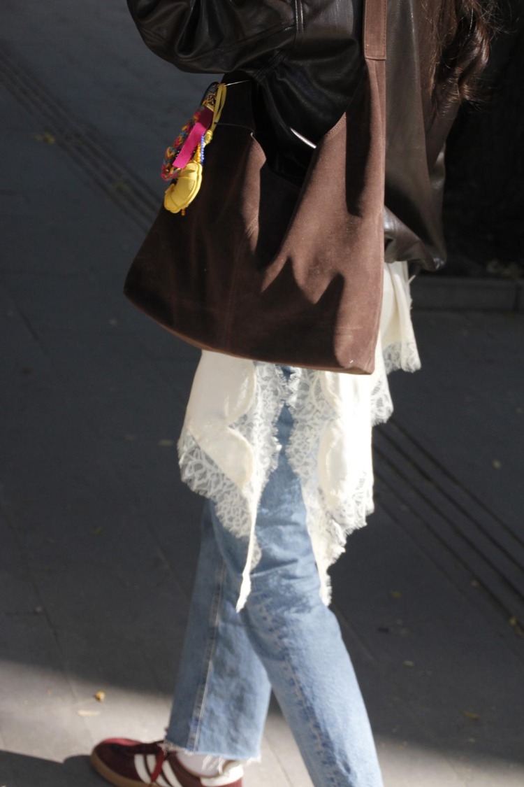 Coquette- Suede Brown