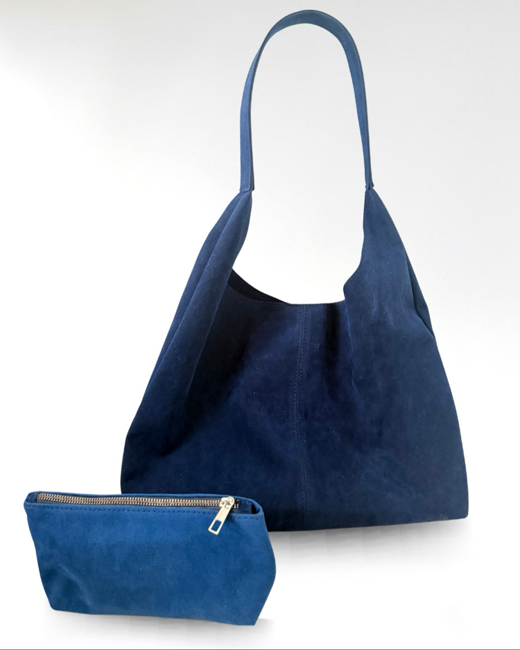 Coquette- suede cobalt
