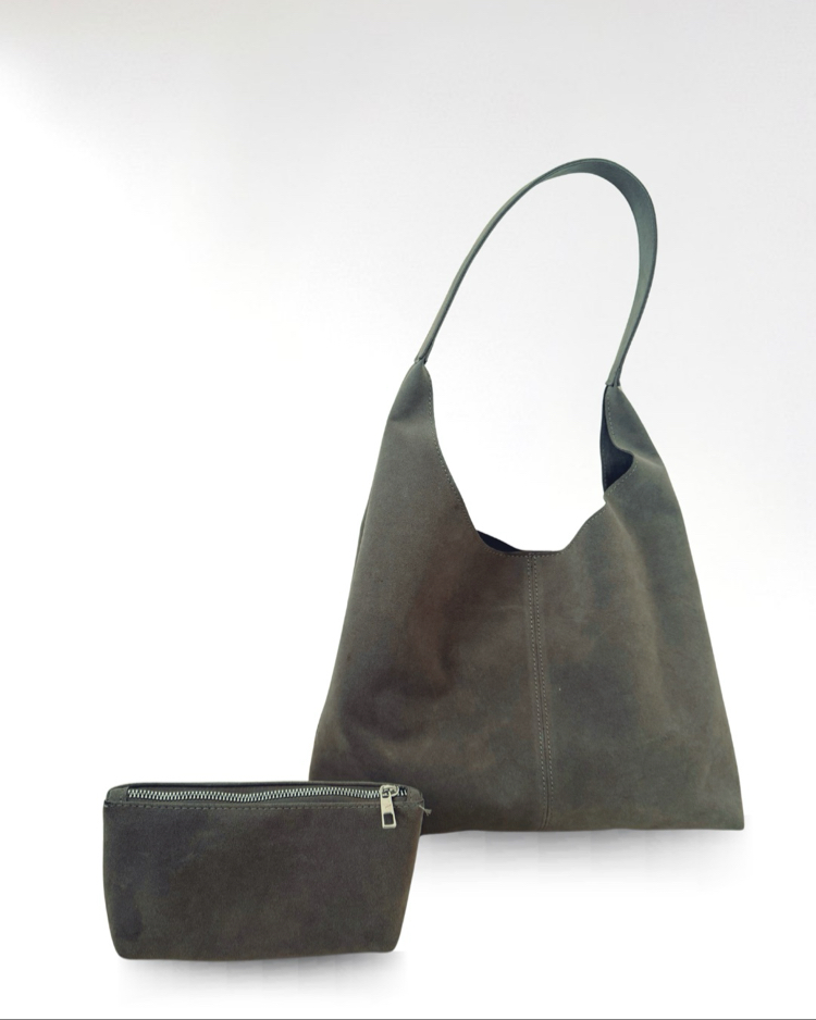 Coquette- suede antrasit