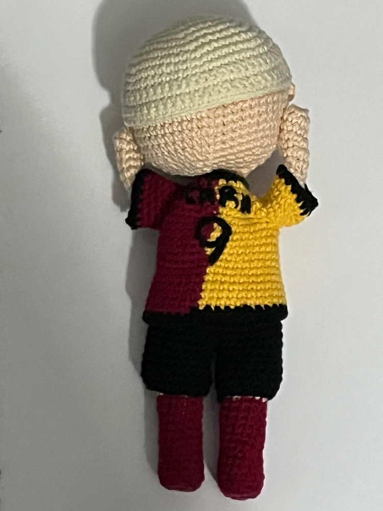 Mauro Icardi Örgü Bebek Amigurumi