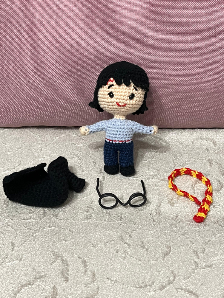 Harry Potter Örgü Bebek Amigurumi