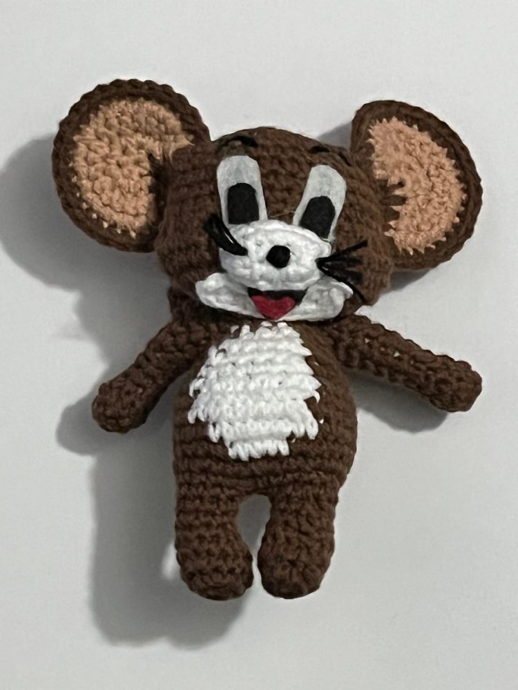 Jerry Örgü Bebek Amigurumi