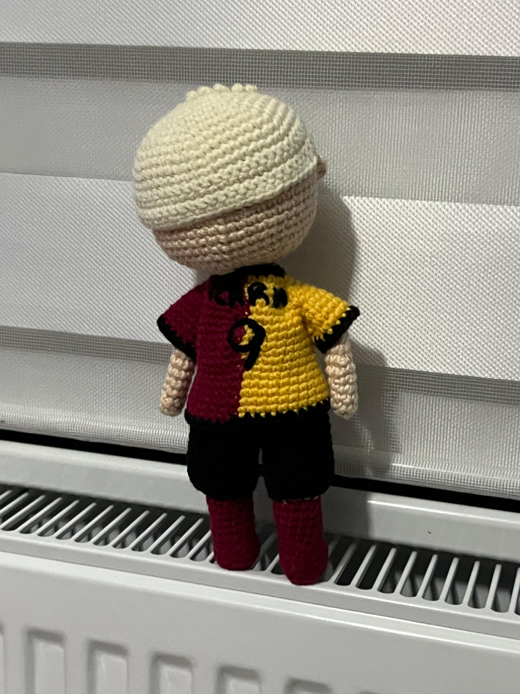 Mauro Icardi Örgü Bebek Amigurumi