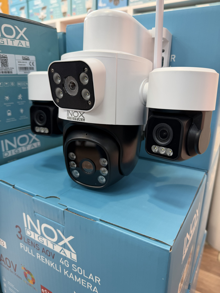 İNOX X13 3 KAMERALI e-SİM  4G ÇİFT GÜNEŞ PANELLİ