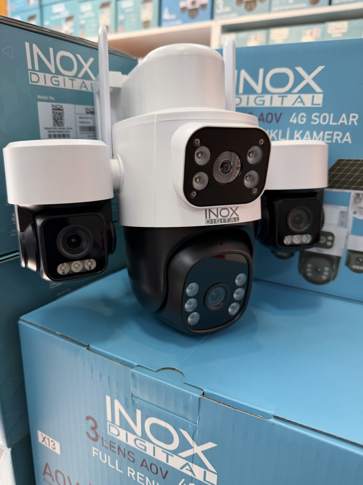 İNOX X13 3 KAMERALI e-SİM  4G ÇİFT GÜNEŞ PANELLİ