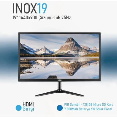 İNOX X19 SESLİ HDMI VGA MONİTÖR (19 inç)