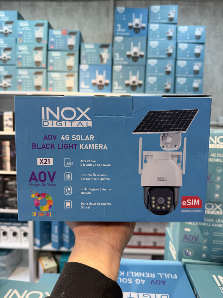 İNOX X21 3MP 4G GECE/GÜNDÜZ FULL RENKLİ 