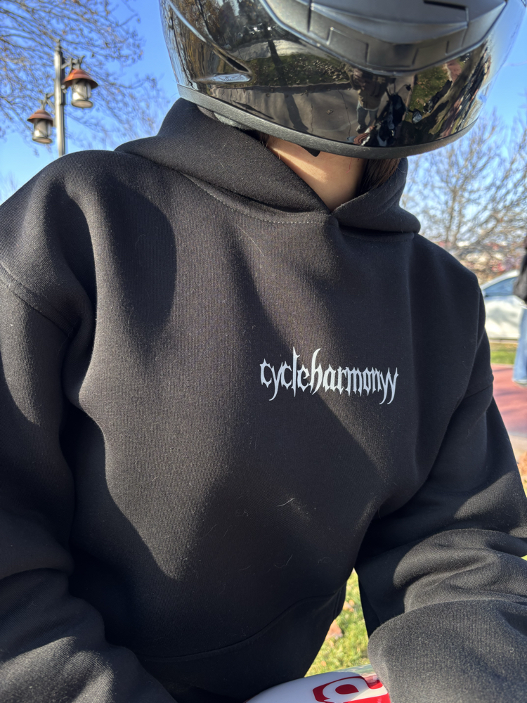 Reflektörlü Kapşonlu Sweatshirt