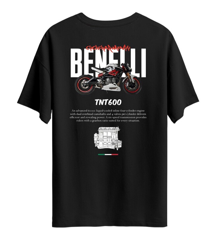 Benelli TnT600 Oversize T-Shirt