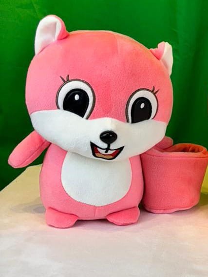 PEMBE SİNCAP LUE PELUŞ OYUNCAK 25CM