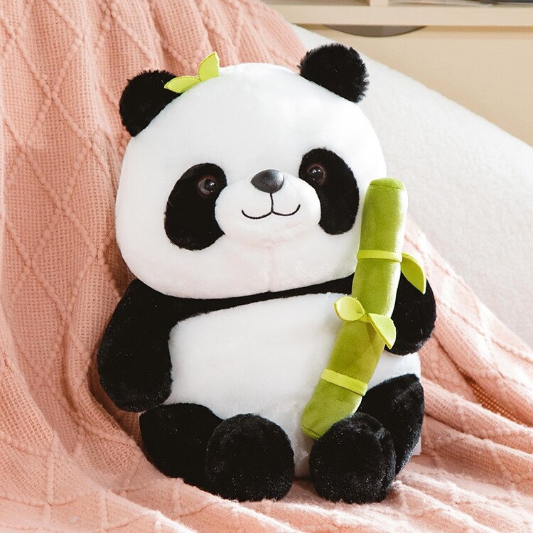 KUTUDA PANDA PELUŞ OYUNCAK 30CM