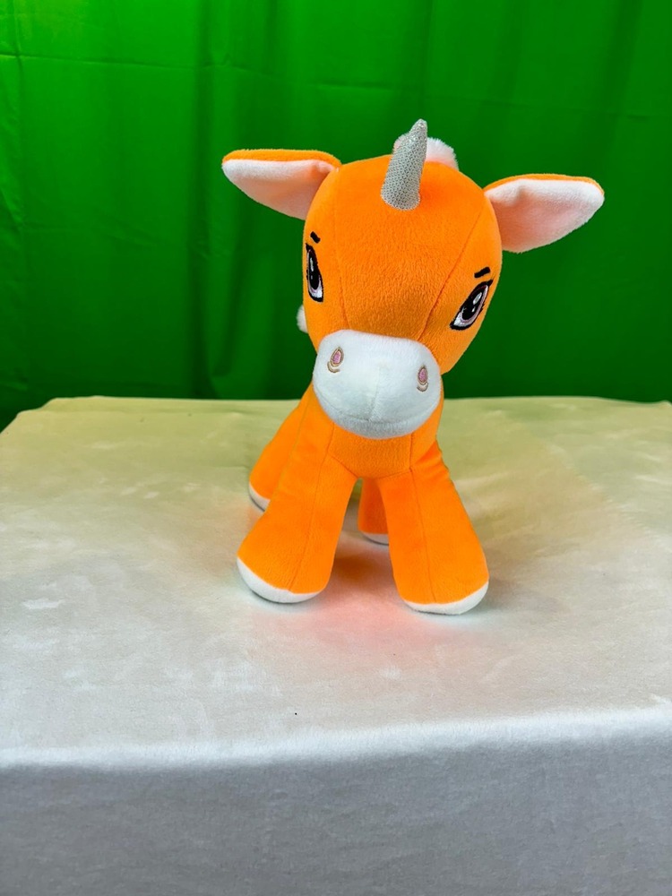TURUNCU PONNY PELUŞ OYUNCAK 34 CM 