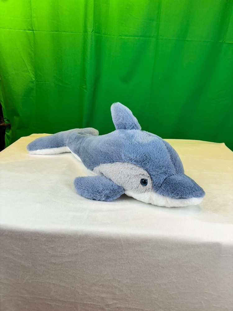 MAVİ YUNUS BALIĞI PELUŞ OYUNCAK  65 CM