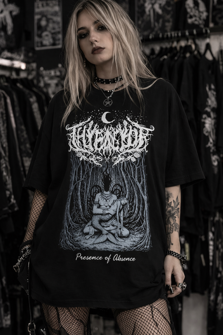 Thy Pallor Presence of Absence Oversize Unisex T-Shirt