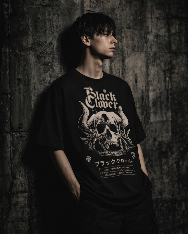 Black Clover Oversize Unisex T-Shirt